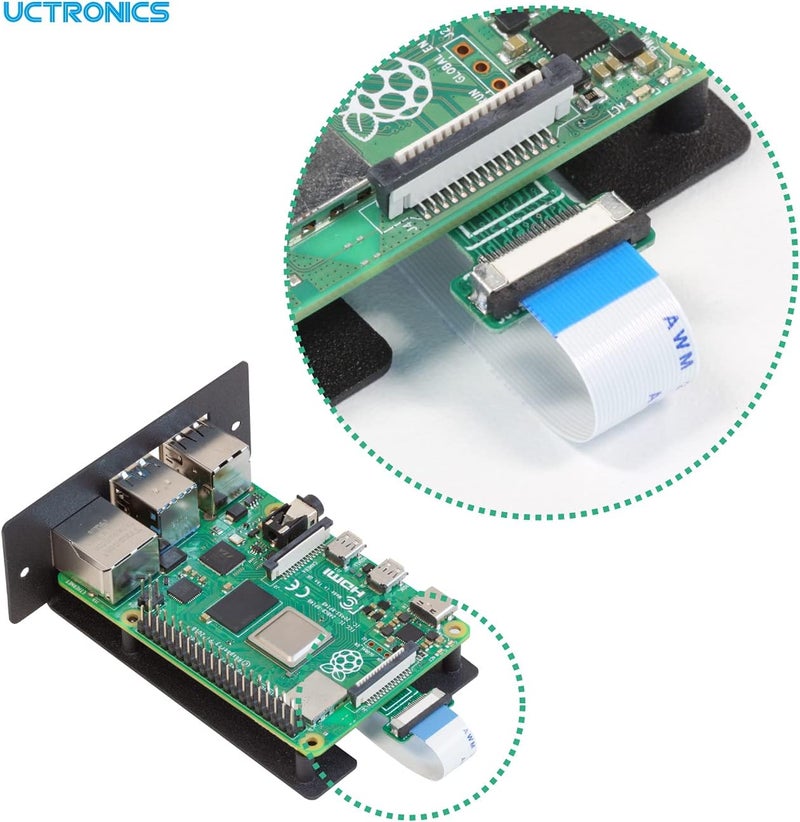 UCTRONICS Micro SD Male to Female Flexible Extender, 15cm/5.9in Micro SD Card Extension Cable Adapter Compatible with Raspberry Pi, Arduino, and 3D Printer, 4 Pack - Image 4